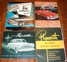 1953 plymouth repair for sale  Pine Grove