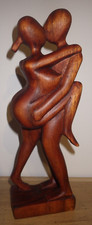 Statuette sculpture bois d'occasion  Décines-Charpieu