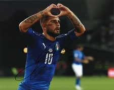 Lorenzo insigne autografo usato  Montesilvano