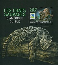 Selo Wildcats Panthera Onca Wild Animal S/S MNH #4260 / Bl.1065 comprar usado  Enviando para Brazil