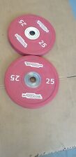 50kg technogym bumper for sale  NORTHAMPTON
