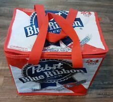 Usado, HTF PABST Fita Azul Isolada Refrigerador de Cerveja SACO TOTE Suporta 30 Latas Almoço Piquenique  comprar usado  Enviando para Brazil