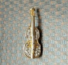 Vintage violin brooch. for sale  STOCKPORT