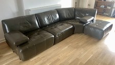 Sofology taupe leather for sale  ALTRINCHAM