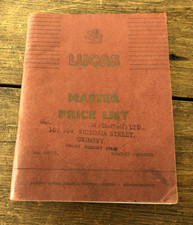 Original joseph lucas for sale  BARNOLDSWICK