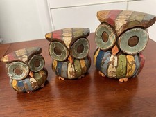 Owl ornaments for sale  WEYMOUTH