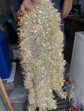 Tinsel christmas tree for sale  DISS