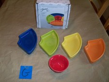 NOVO CONJUNTO DE ENTRETENIMENTO FIESTA WARE 5 PEÇAS CORES BRILHANTES BANDEJAS E TIGELAS OMNI RELISH comprar usado NOVO CONJUNTO DE ENTRETENIMENTO FIESTA WARE 5 PEÇAS CORES BRILHANTES BANDEJAS E TIGELAS OMNI RELISH comprar usado  Enviando para Brazil