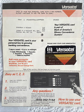 Bank america versatel for sale  Clearwater