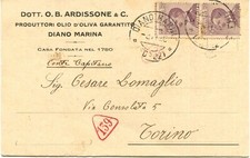 B046 cartolina postale usato  Fontanellato