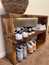 Chunky shoe rack for sale  GLOSSOP