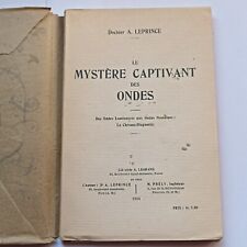 1934 mystere captivant d'occasion  Saint-Agrève