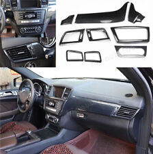 Kit de acabamento de console central aparência fibra de carbono para Mercedes-Benz ML/GL 2012-2015 comprar usado  Enviando para Brazil