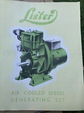 Lister diesel air for sale  HITCHIN