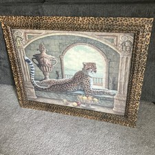 Framed cheetah art for sale  Louisville