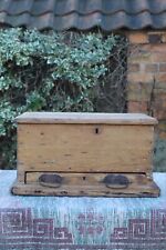 Antique wooden chest for sale  SCARBOROUGH