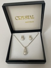 Austrian crystal silver for sale  BOURNEMOUTH
