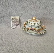 Soupière miniature porcelaine d'occasion  Wittenheim