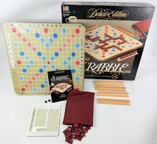 Deluxe scrabble game d'occasion  Expédié en Belgium