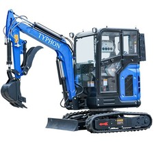 Mini escavadeira 6.000 lb cabine escavadeira de trincheira EPA diesel Kubota V1505 motor NOVO comprar usado  Enviando para Brazil