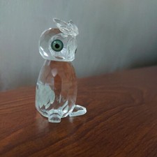 Galway crystal owl for sale  SHEFFIELD