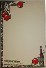 Publicité menu cherry d'occasion  France
