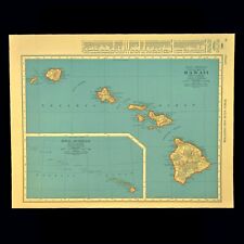 Vintage hawaii map for sale  Willow Grove