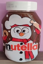 Barattolo nutella natale usato  Asti