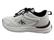 Calvin Klein Jeans Sem Gravata Sapatilhas Juniores Reino Unido 6.5 EUA 7 EU 40 REF SF817-, usado comprar usado  Enviando para Brazil