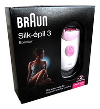 Braun Epilierer Silk-epil 3 Legs & Body Epilierer weiß/rosa 3270  gebraucht kaufen  Berlin