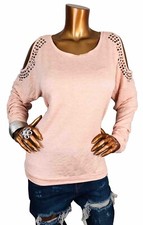 Blusa Venus L Top Ombros Abertos Urze Pêssego Manga Comprida Elástica Leve Wg comprar usado  Enviando para Brazil