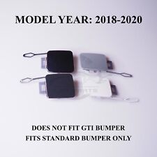 Capa de gancho de reboque para-choque dianteiro para Volkswagen Polo MK6 2G SE 18-20 escolha a cor, usado comprar usado  Enviando para Brazil