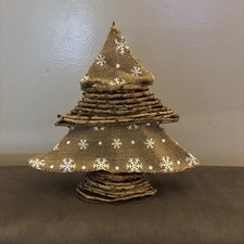 Grapevine burlap christmas for sale  West Haven