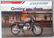Honda cd250u brochure for sale  BOURNE