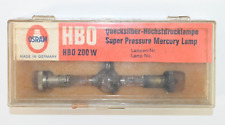 LÂMPADA DE MERCÚRIO OSRAM HBO SUPER ALTA PRESSÃO 200W fabricada na Alemanha comprar usado  Enviando para Brazil