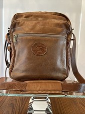 Bolsa tiracolo Colombian Bags Co. couro artesanal bom couro macio bronzeado em excelente estado usado comprar usado  Enviando para Brazil