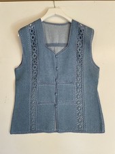 Vintage weste jeans gebraucht kaufen  Pulheim