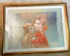 Framed edna hibel for sale  Medford