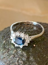 Damenring blauer valer gebraucht kaufen  München