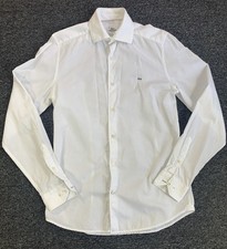 Camisa masculina Lacoste tamanho 38 ajuste regular manga longa botão branco comprar usado  Enviando para Brazil