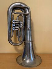 Usado, Tuba "Es" instrumento de sopro latão trompete latão URSS chifre soviético vintage comprar usado  Enviando para Brazil