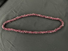 Hand stitched garnet for sale  COVENTRY