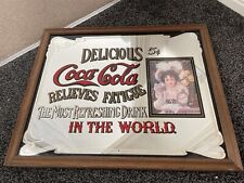 Coca cola mirror for sale  GOREBRIDGE