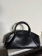 Cos black leather for sale  SAFFRON WALDEN
