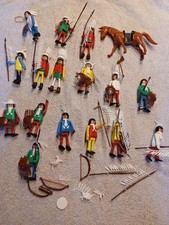 Play indianerfiguren einem gebraucht kaufen  Halvesbostel