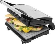 Grill elektryczny Cecotec Rock'nGrill srebrny/szary 700 W na sprzedaż  PL