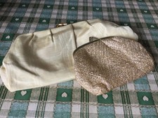 Vintage gold clutch for sale  BATTLE