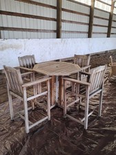 Wooden chair table for sale  Sandy