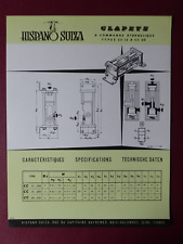 1960 document hispano d'occasion  Expédié en Belgium