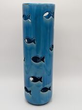 Tall blue ceramic for sale  Cuba